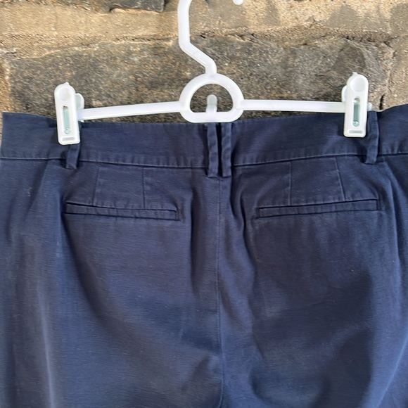 TALBOTS SIZE 10P PERFECT CROP NAVY BLUE - Picture 5 of 5